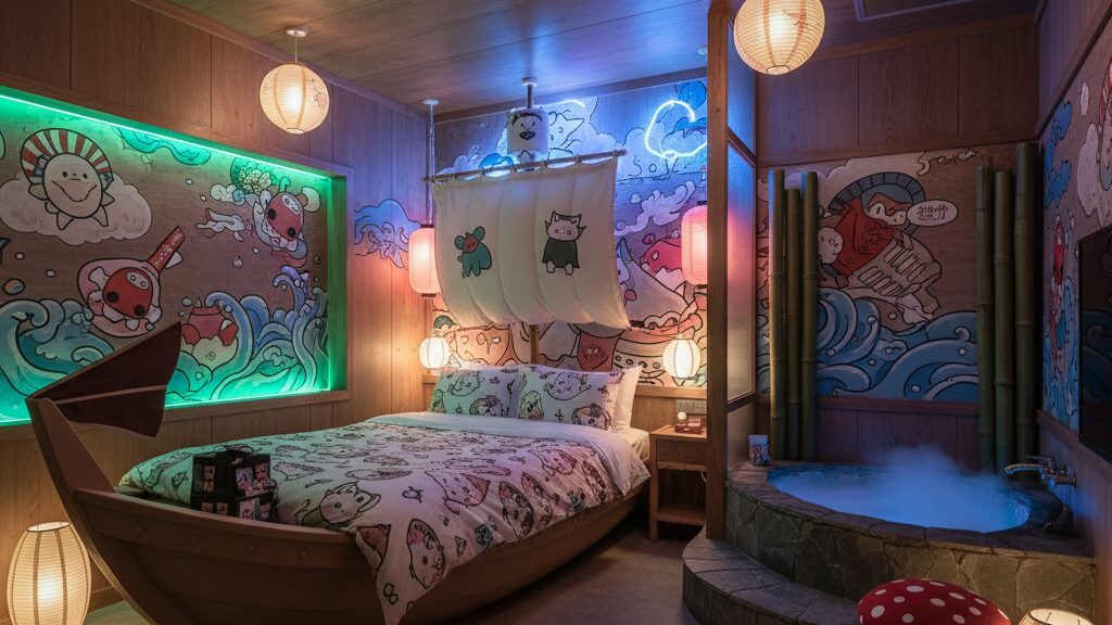 ユニークな別府のアミューズメントホテル