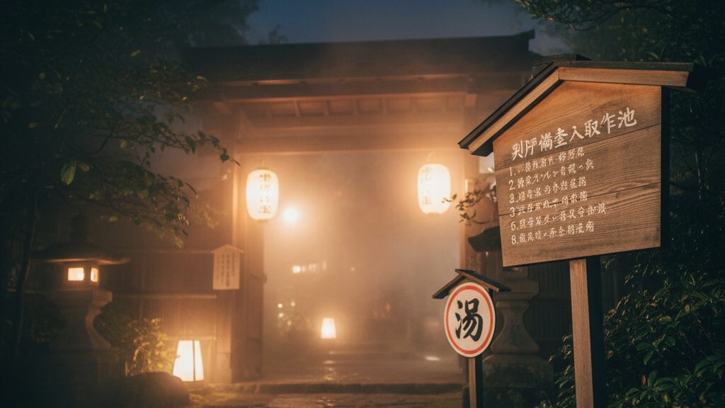 地元流？別府温泉の暗黙のルールは？