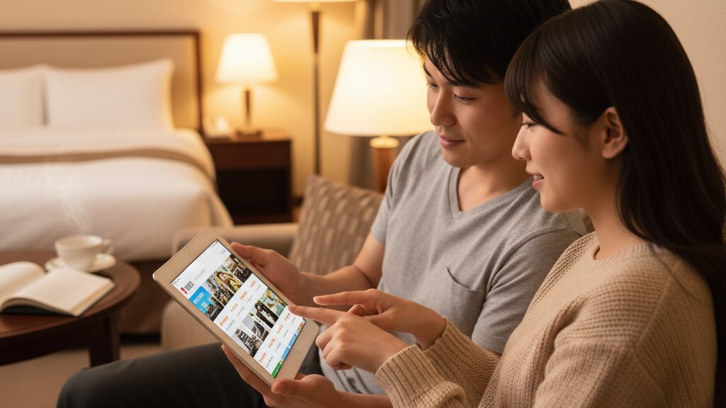 カップルのホテル代は平均いくらです