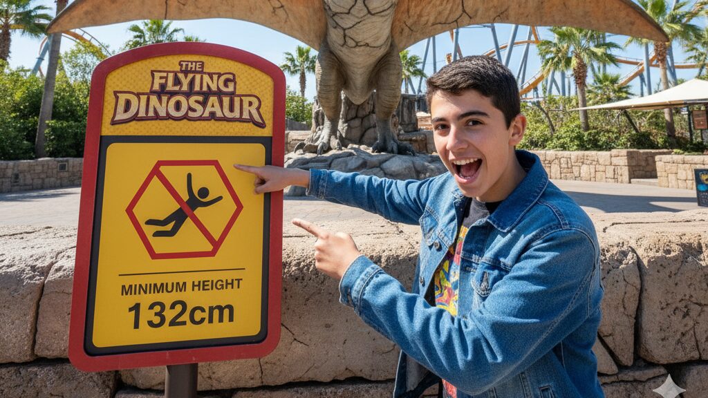 フライングダイナソーは何cmから乗れる？