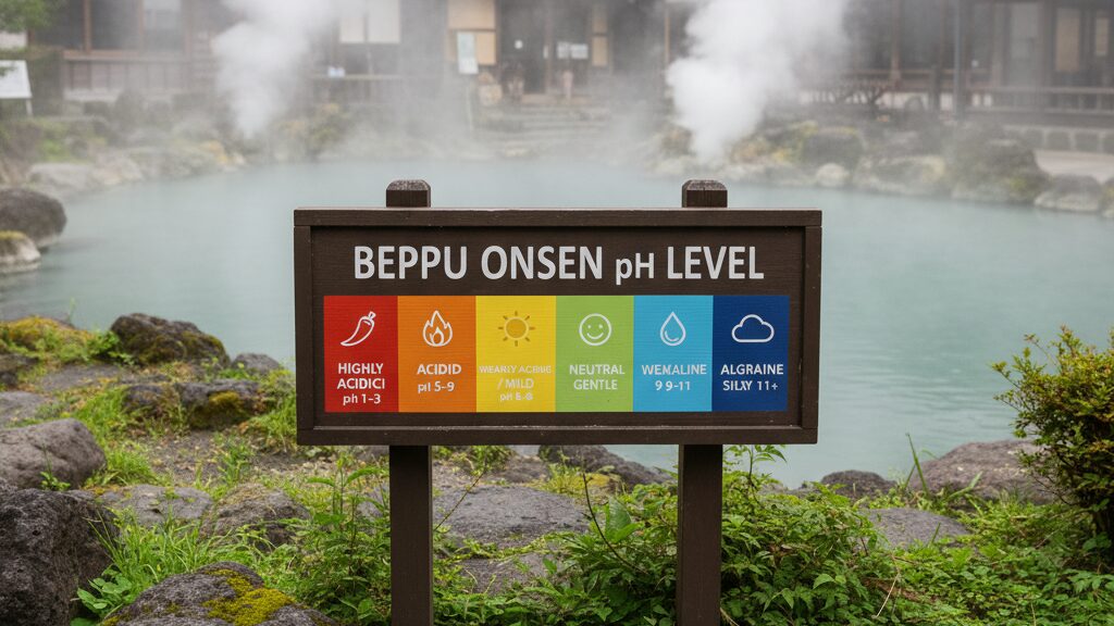 泉質の種類とpH値による違いを解説