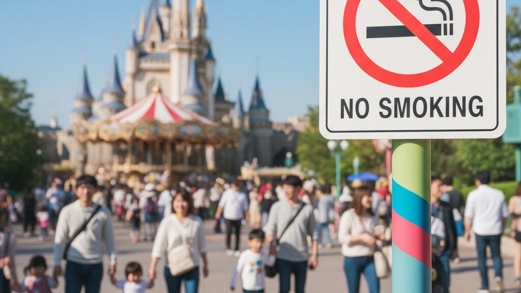 そもそもパーク内は禁煙ですか?