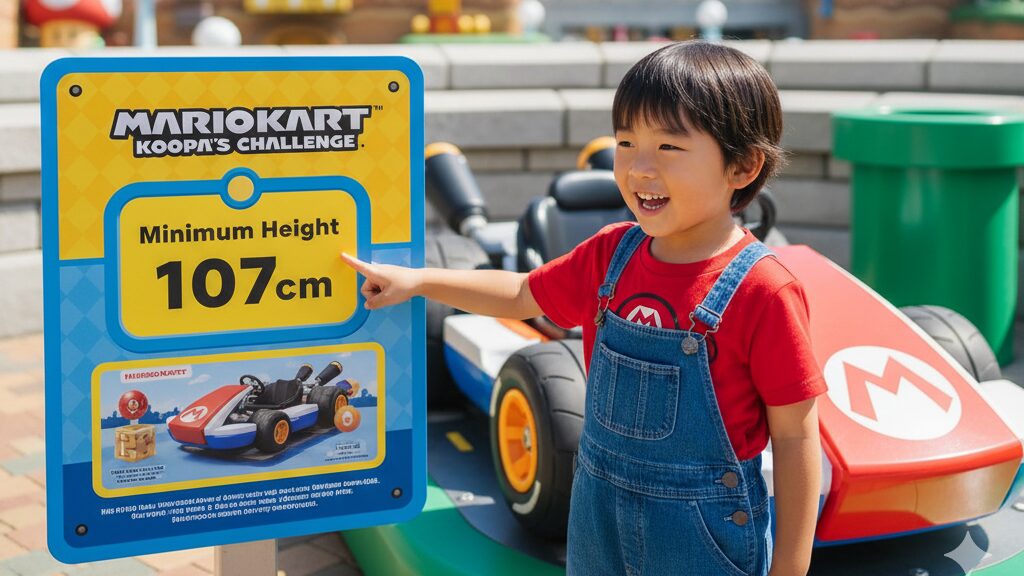 マリオカートの身長制限は厳しいですか？
