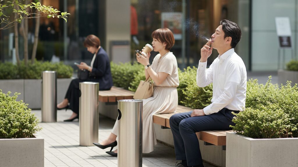 現在タバコを吸える場所は?