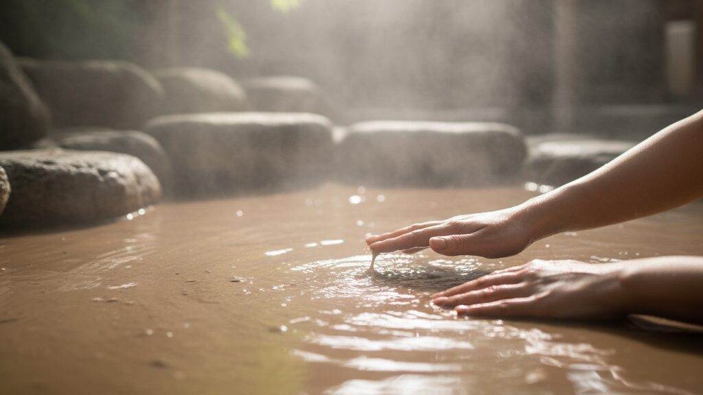 驚きの効果！別府の泥湯の効能は？