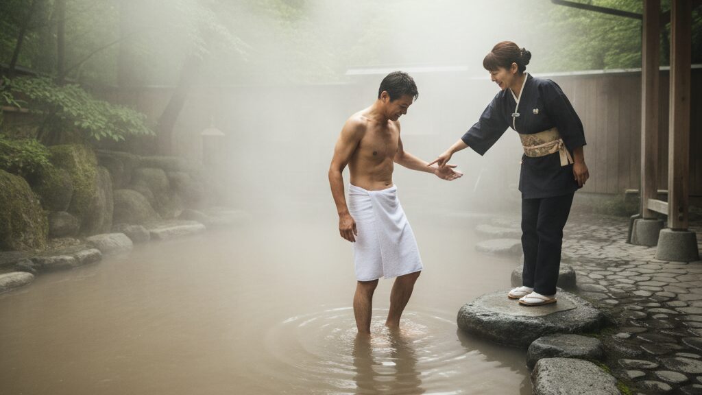 初心者でも安心！正しい泥湯の入り方は？