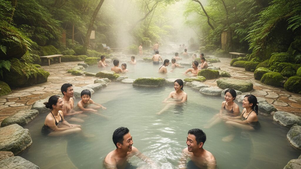 日帰りで楽しめる混浴スポットは?