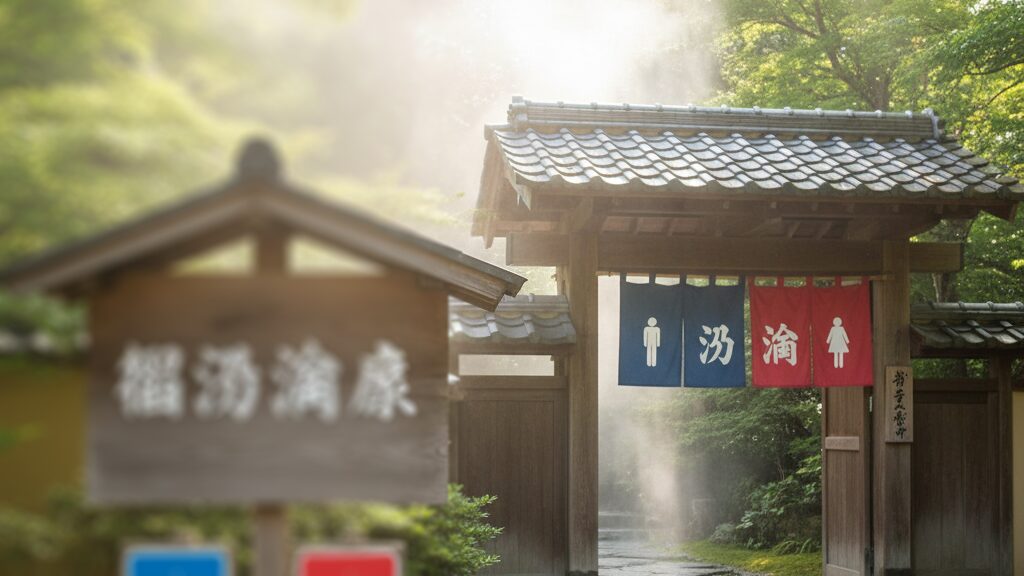 混浴の注意点とワニ対策