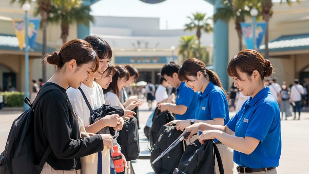 ユニバーサルスタジオジャパン飲み物の持ち込みと手荷物検査