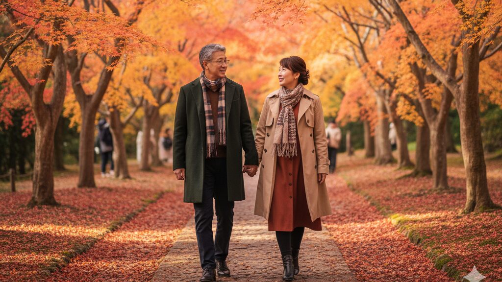 寒暖差に対応する服装：秋のポイント