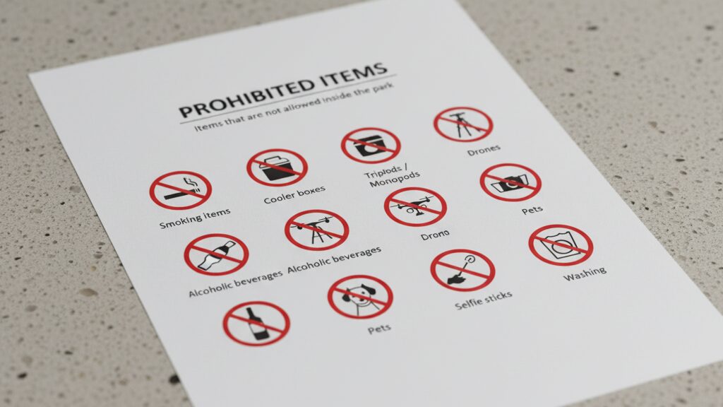 手荷物検査でダメな持ち物リスト