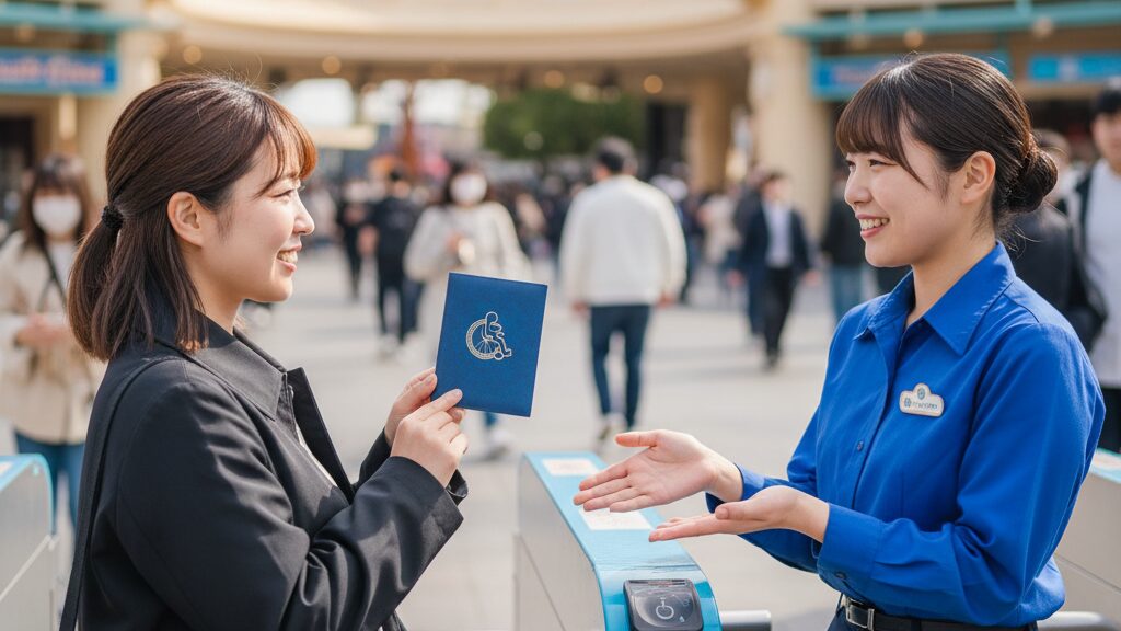 障害者手帳を持っていると並ばなくてもいいの？