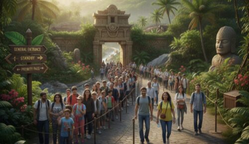 「待ち時間短縮!優先レーン利用の対象アトラクション」