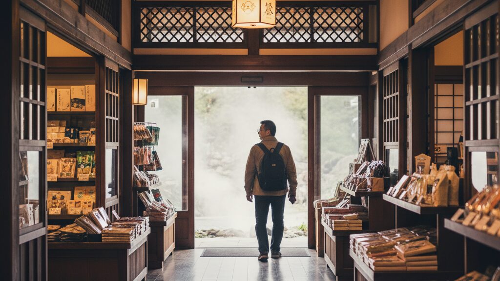 地獄めぐりのお土産売り場はどこ？