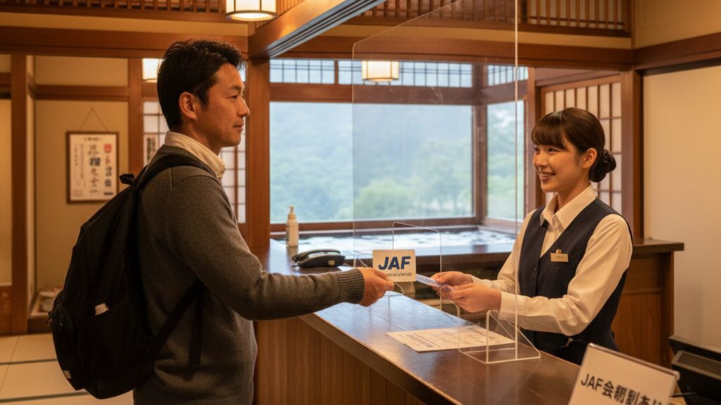 JAF会員だと割引になる？