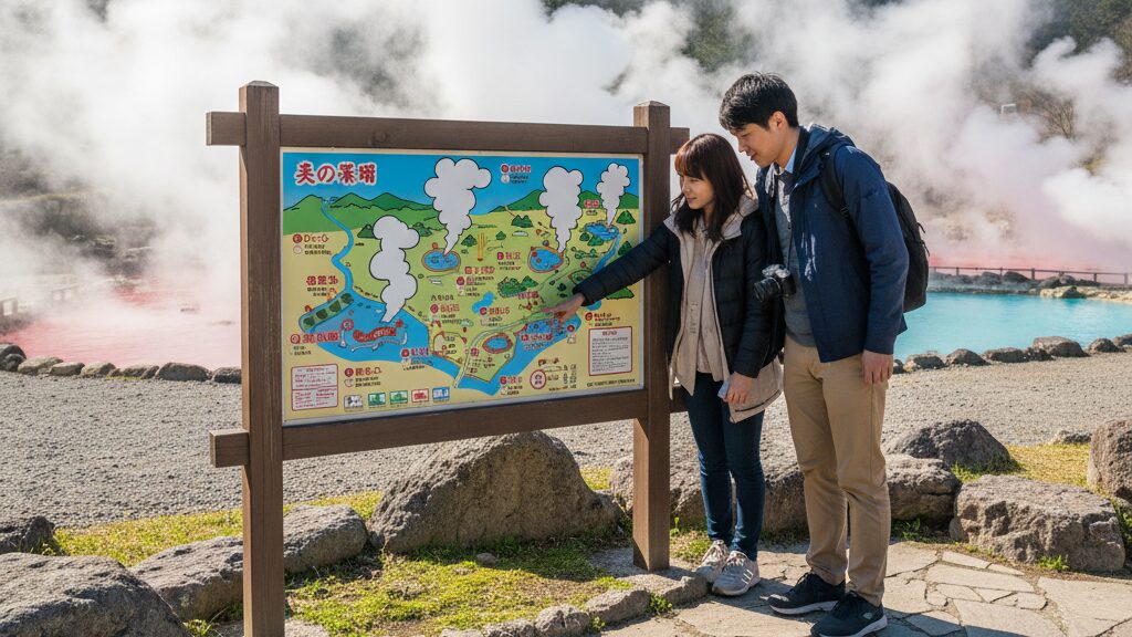 地獄めぐりを回る順番と効率的な回り方