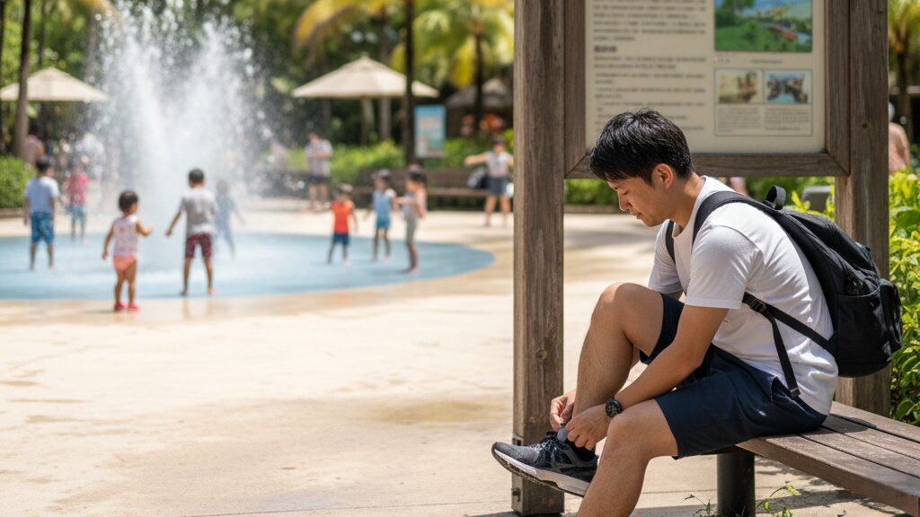 服装注意！スリッパは禁止ですか？