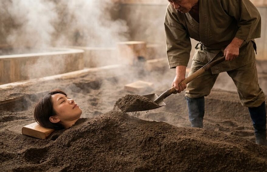 砂かけ体験の具体的な入浴手順