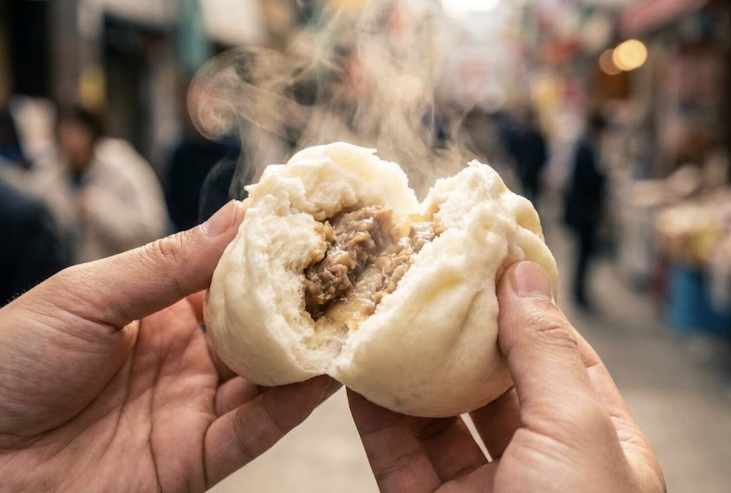 豚まんなどのおすすめ食べ歩きグルメ