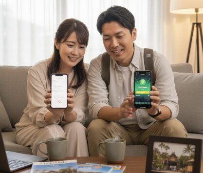 チケット連携と同意書登録は「自宅」で済ませよう