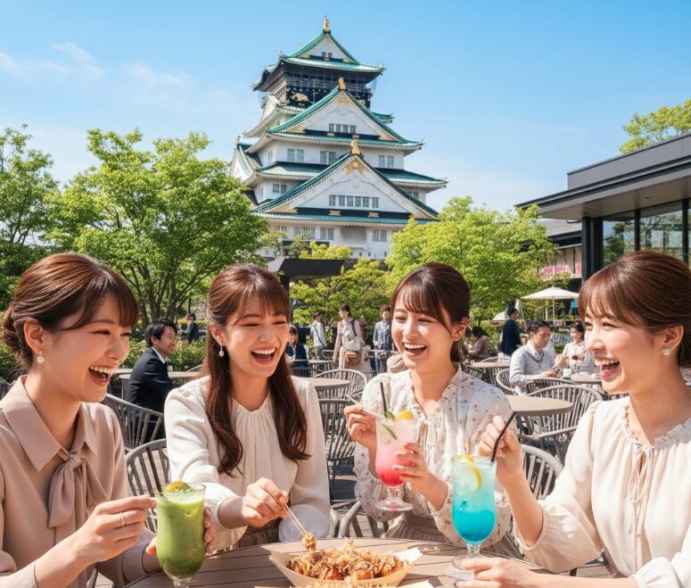 大阪城の城下町で食べ歩き満喫ガイド