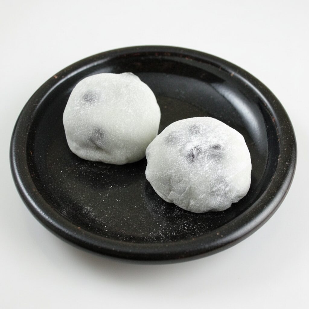 「稲荷ふたば」の豆大福。