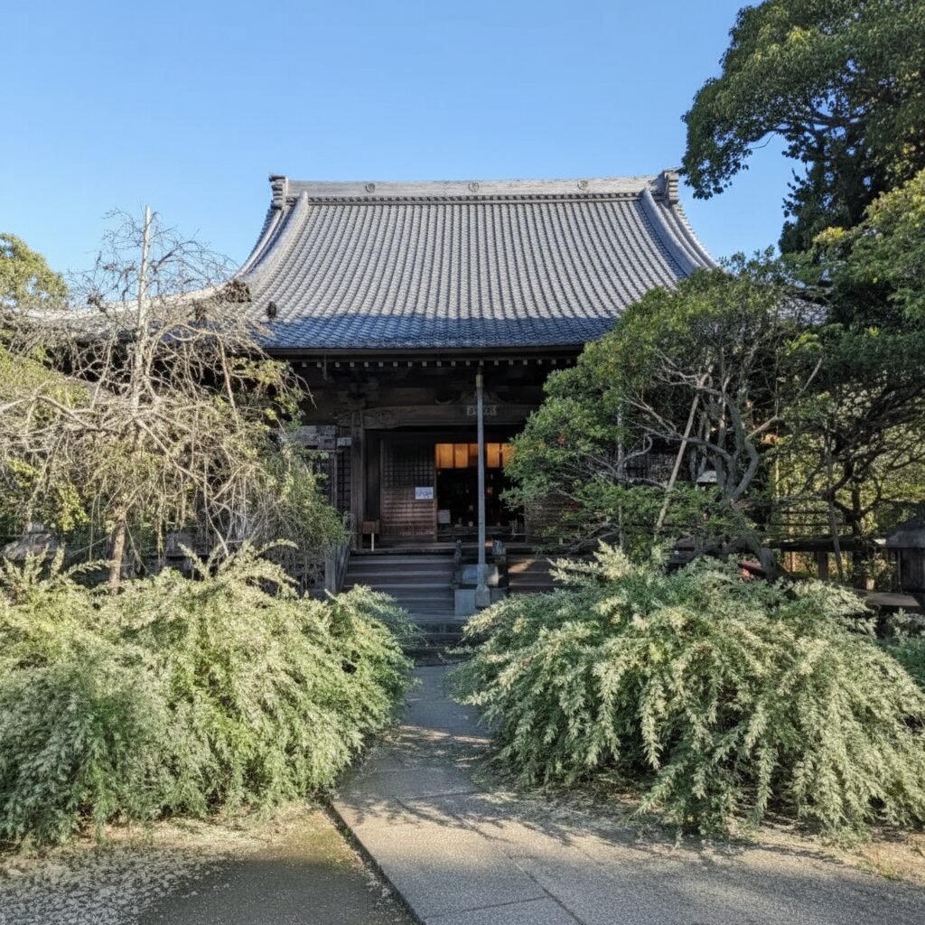 宝戒寺の「白萩」