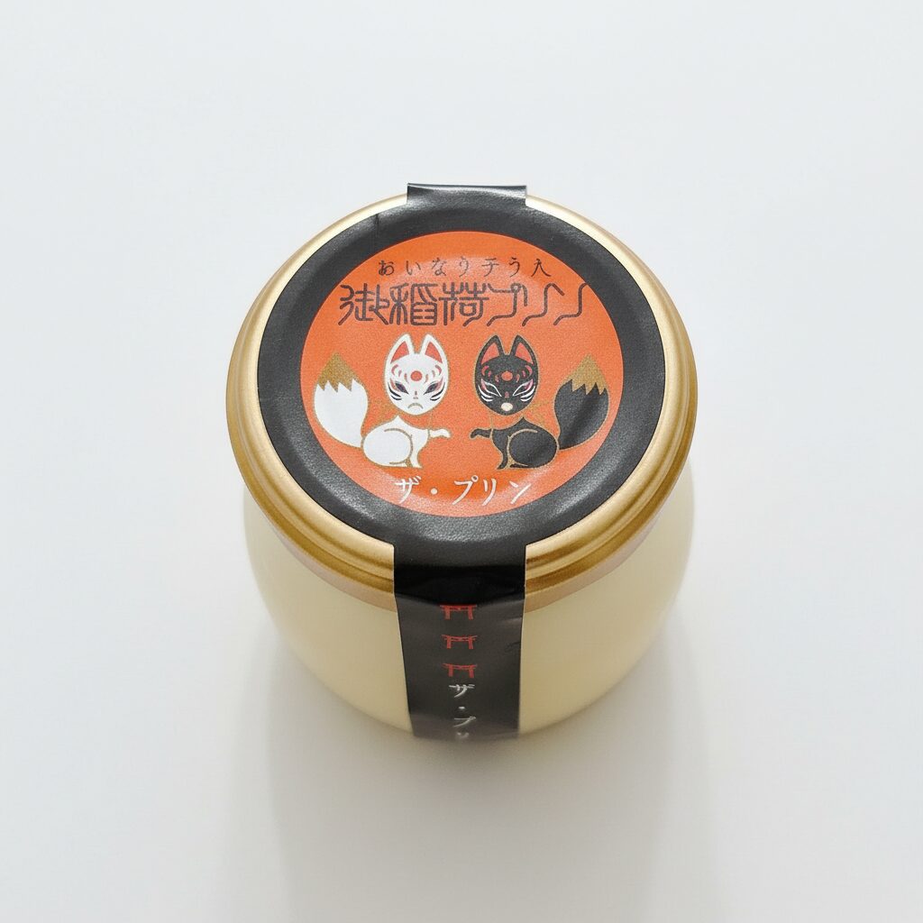 御稲荷プリン