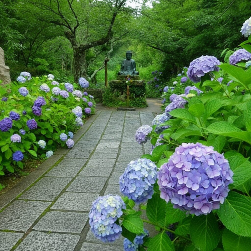 東慶寺紫陽花