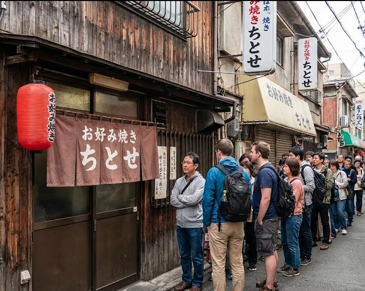行列ができる人気店の待ち時間