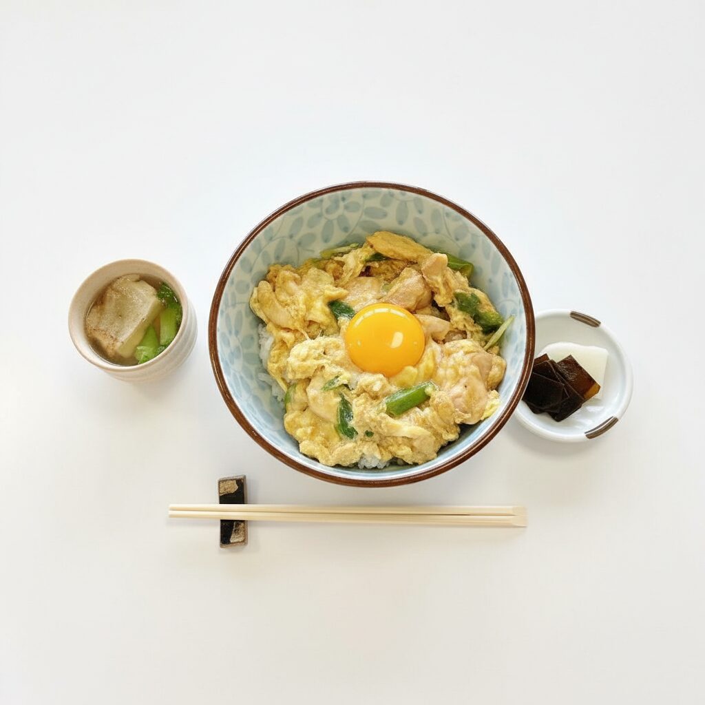 「とり新」の親子丼