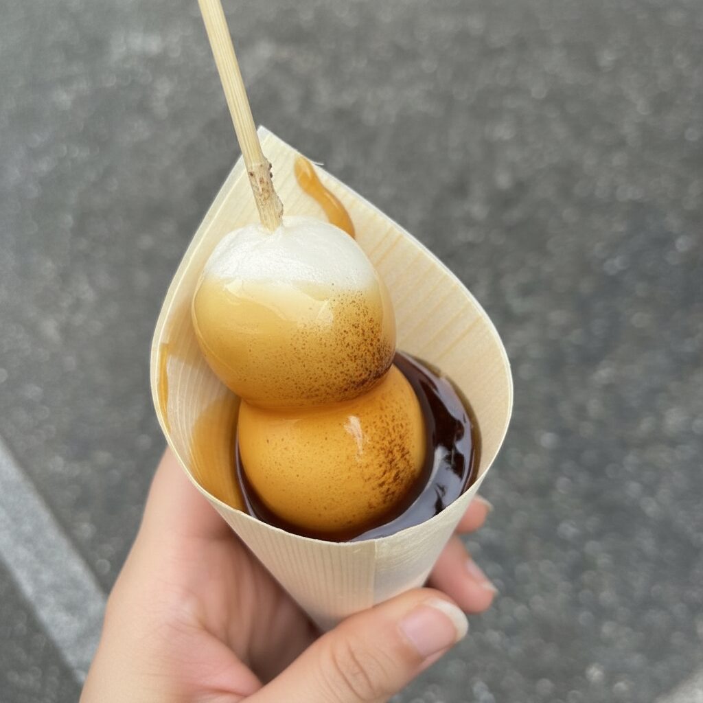 「古都芋本舗」の大玉みたらし団子