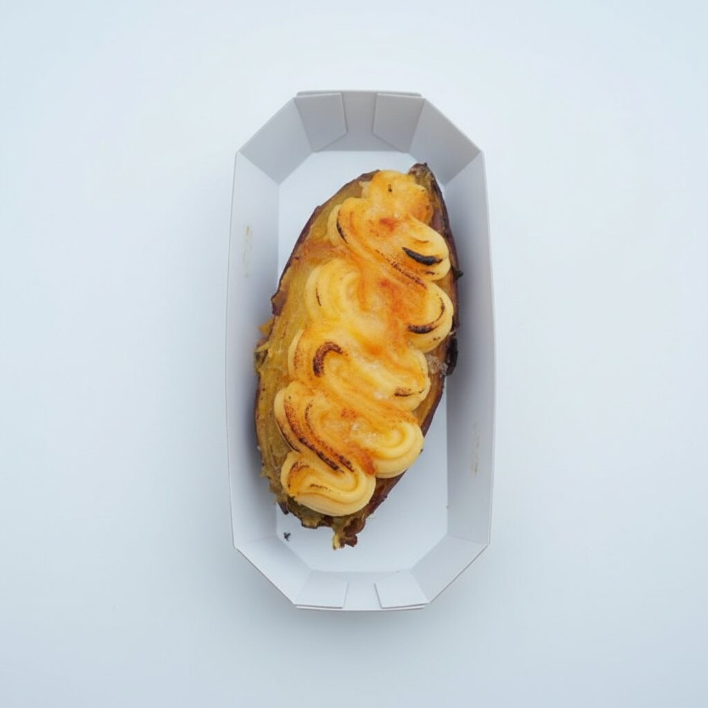 ブリキトタンの「焼き芋ブリュレ」