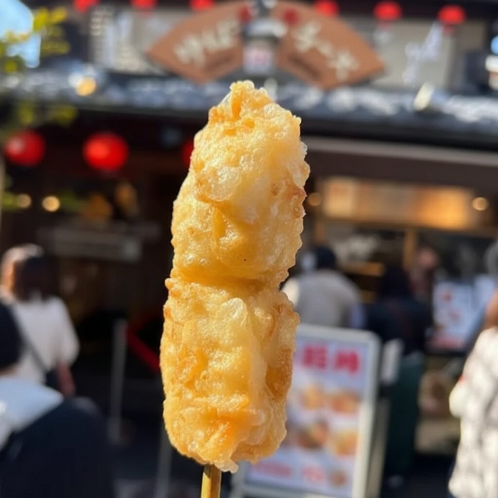 京ゆば工房」の「ゆばチーズ揚げ」
